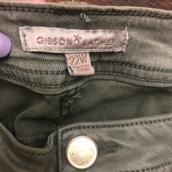 Gibson Latimer Song Sparrow Zippered Skinny Jeans - Picture 6 of 8